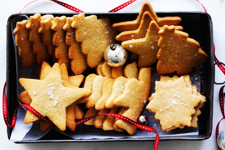 Adam Liaw's salt and brown sugar cookies.