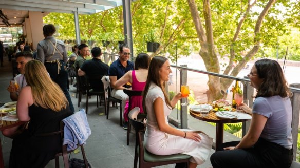 The Terrace at Victoria by Farmer's Daughters is a new addition to the CBD's riverside bars. 