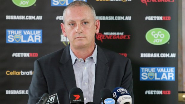 Melbourne Renegades CEO Stuart Coventry is bullish about his sides chances in the BBL finals. 