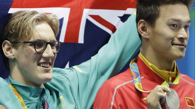 Mack Horton's drug cheat jibe at Sun Yang has framed Australian views of China in a week that Canberra rejected two Chinese bids to control NSW electricity assets.