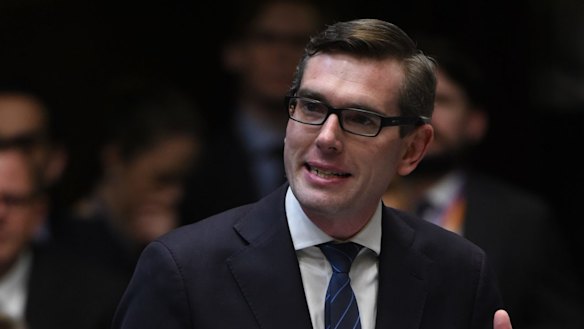 Treasurer Dominic Perrottet says despite the budget result NSW is facing revenue pressures.