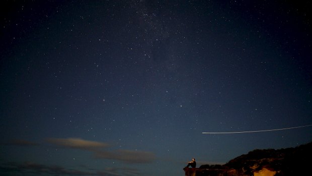 Star qualities ... Indigenous astronomy researcher Duane Hamacher ponders the heavens.