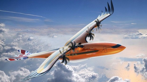 The design for a hybrid-electric, turbo-propeller aircraft for regional air transportation.