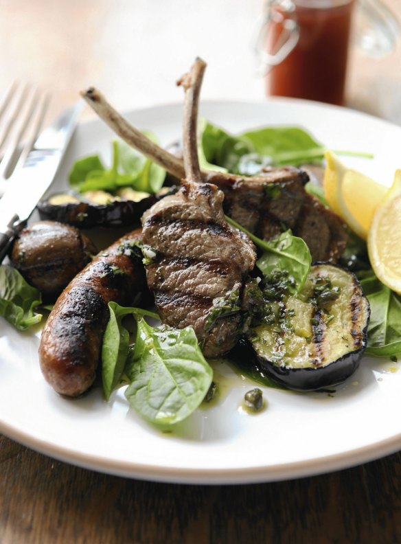 A Mediterranean spin on mixed grill.