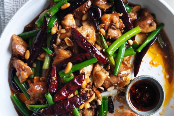 Kung pao chicken.