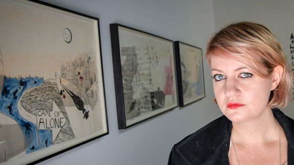 Bertie Blackman was 'a bit shy' about visual art, until now.