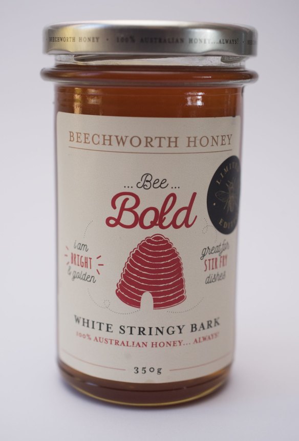 Beechworth Honey's white stringy bark honey.