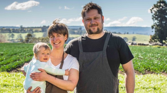 The good life: Tanya Bertino and Anton Eisenmenger of the Long Paddock.