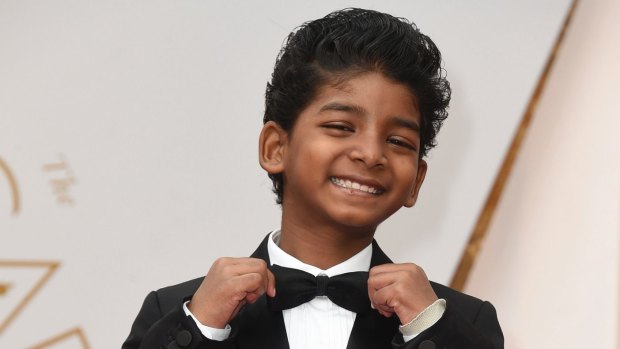 Up for best actor: Sunny Pawar from ''Lion'' at the Oscars this year. 