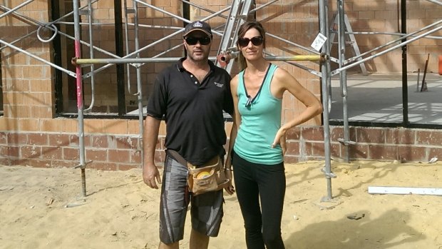 Homebuilders Chris and Kym Butler believe the council is hoping they will 'give up and go away'. 