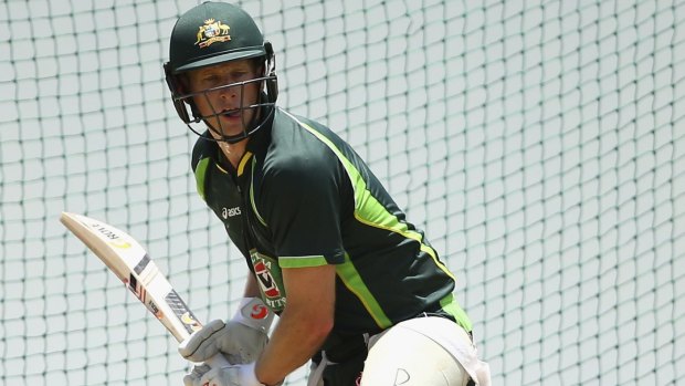 Ready to step up: Australian batsman Adam Voges is poised to make his Test debut at the age of 35.