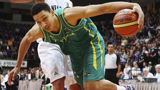 On the rise: Boomers tyro Ben Simmons.