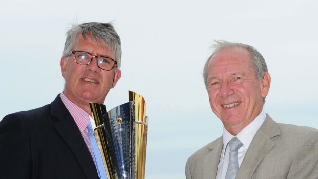 Partners: Simon O'Donnell and Terry Henderson are eyeing the Melbourne Cup carnival at Flemington for their European winners.