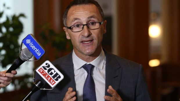 Richard Di Natale and his fellow Greens leaders are under fire over a ''deluge'' of phone calls.