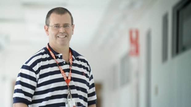 Dr Peter Aitken at The Townsville Hospital ED.