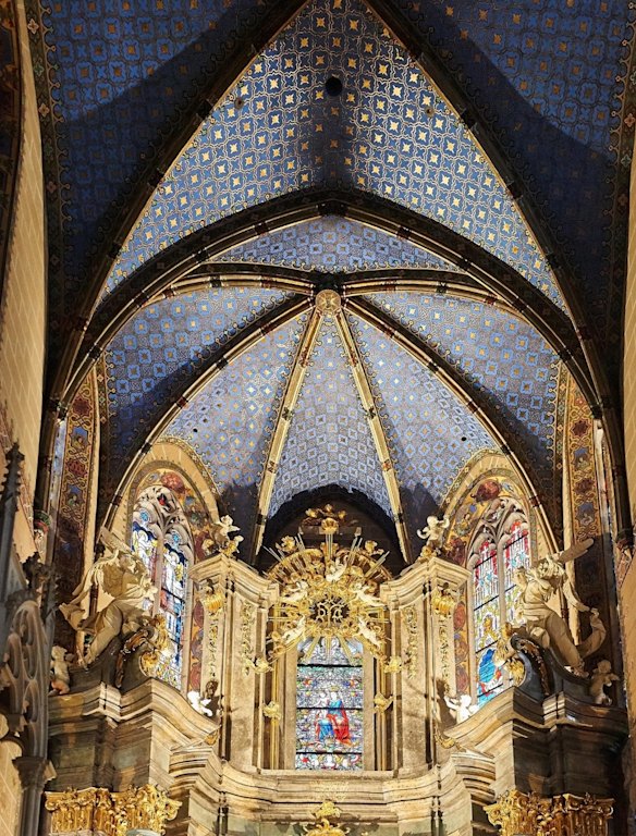 Inside the Latin Cathedral in Lviv.