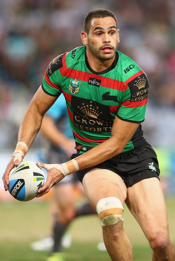Give the man some room to move: The sight of Greg Inglis feeding a scrum is not a great sign for the game.