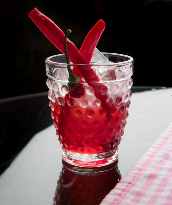 A sauna negroni from Madame Brussels.