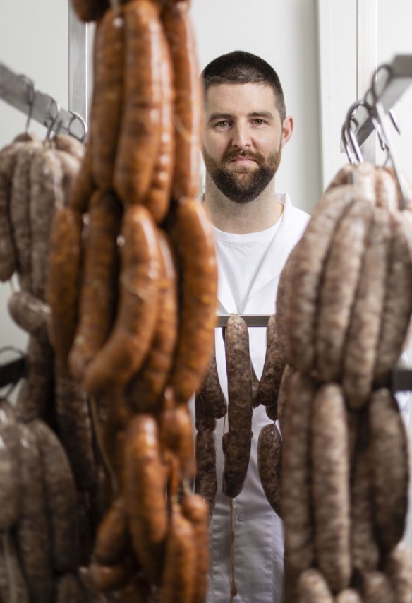 Luke Powell from LP's Quality Meats in Chippendale, Sydney.