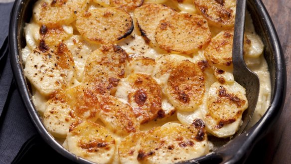 Jill Dupleix's potato gratin.