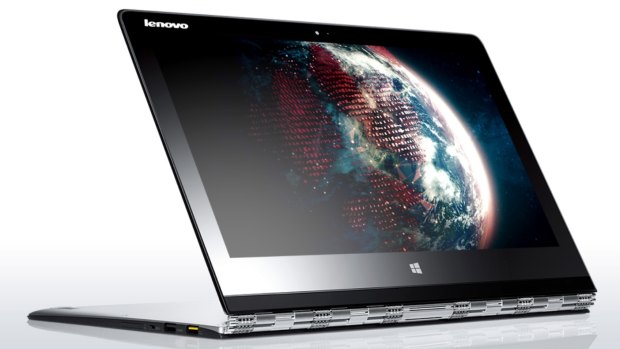 For more grunt and productivity, Lenovo's also refreshed its transforming laptop line with the Yoga 3 Pro.
