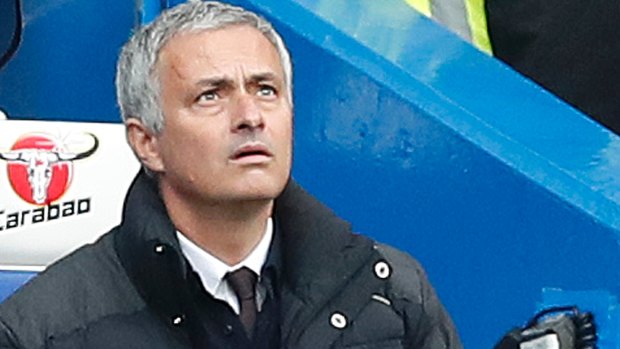 "A bit of a disaster": Manchester United's Jose Mourinho.