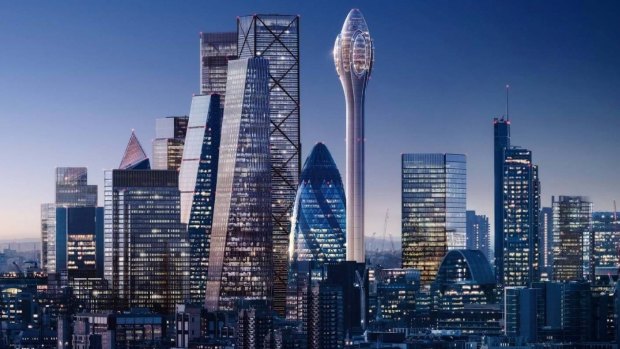 The building will become western Europe's second-tallest tower.