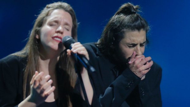 Unconventional: Portgual's song was the first non-English song in ten years to win Eurovision.