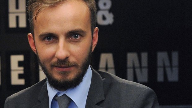 Controversial cult comedian Jan Boehmermann.