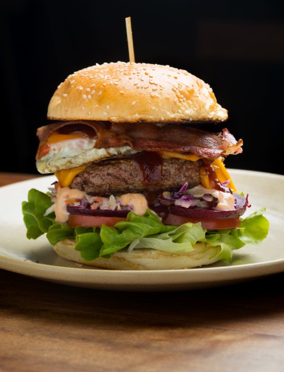The Dustino Martino burger is  named after the Richmond hero.