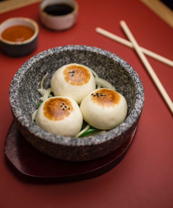 Barbecue pork buns.