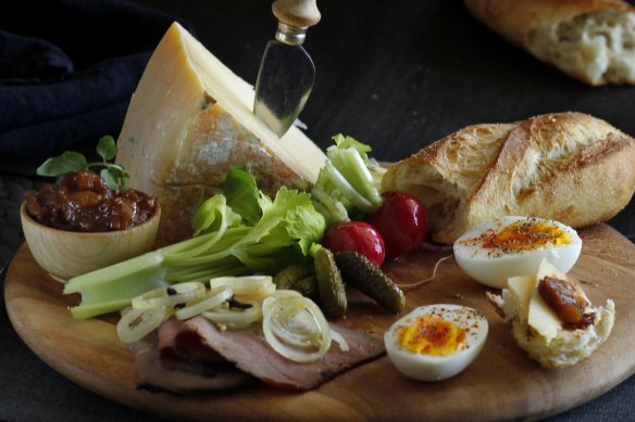 Ploughman's platter.