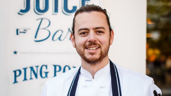 The Newport and Coogee Pavilion chef Jordan Toft.