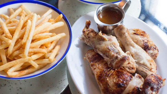 The Paddington's signature dish of chicken with gravy and fries.