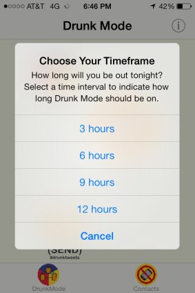 With the ap, you can choose how long you want to lock your phone.