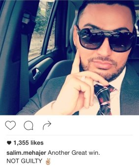 Salim Mehajer was quick to take to social media to make his court victory known.