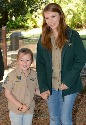 Audrey has always looked up to Bindi Irwin, thanks to her focus on conservation.