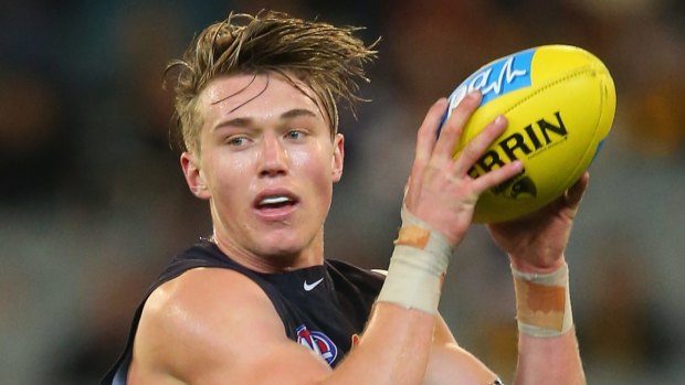 Patrick Cripps, in his second season, polled 68 votes, one ahead of skipper Marc Murphy.