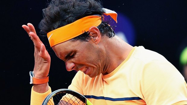Beaten: Rafael Nadal.