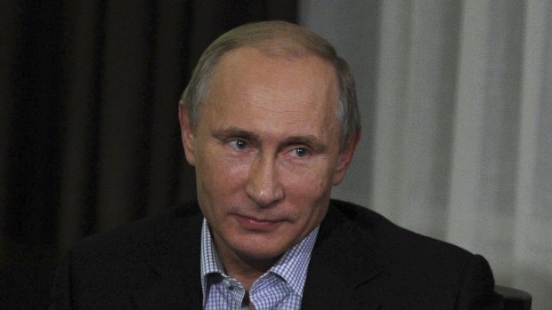 Mistakes made: Russian President Vladimir Putin.