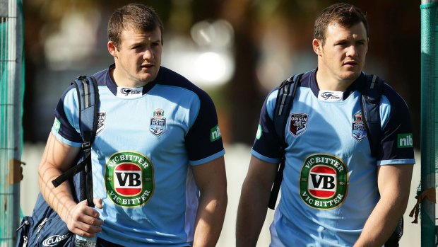 Brett and Josh Morris will now play club and representative football for the same side.
