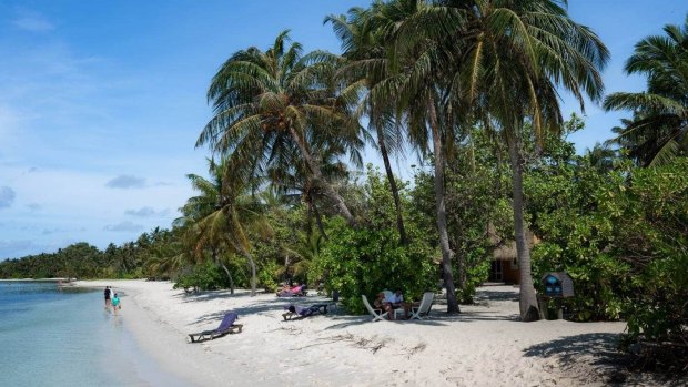 Kuredu Island in the Maldives.