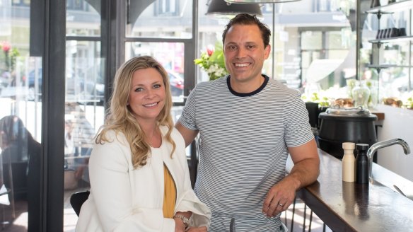 Lucy and Jono Bowman, new owners of Jackie's in Paddington.