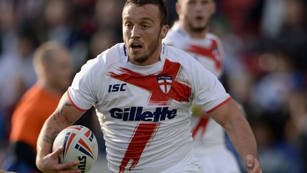 Bad timing: Canberra recruit Josh Hodgson has embarrassed England and the Raiders with his party prank.
