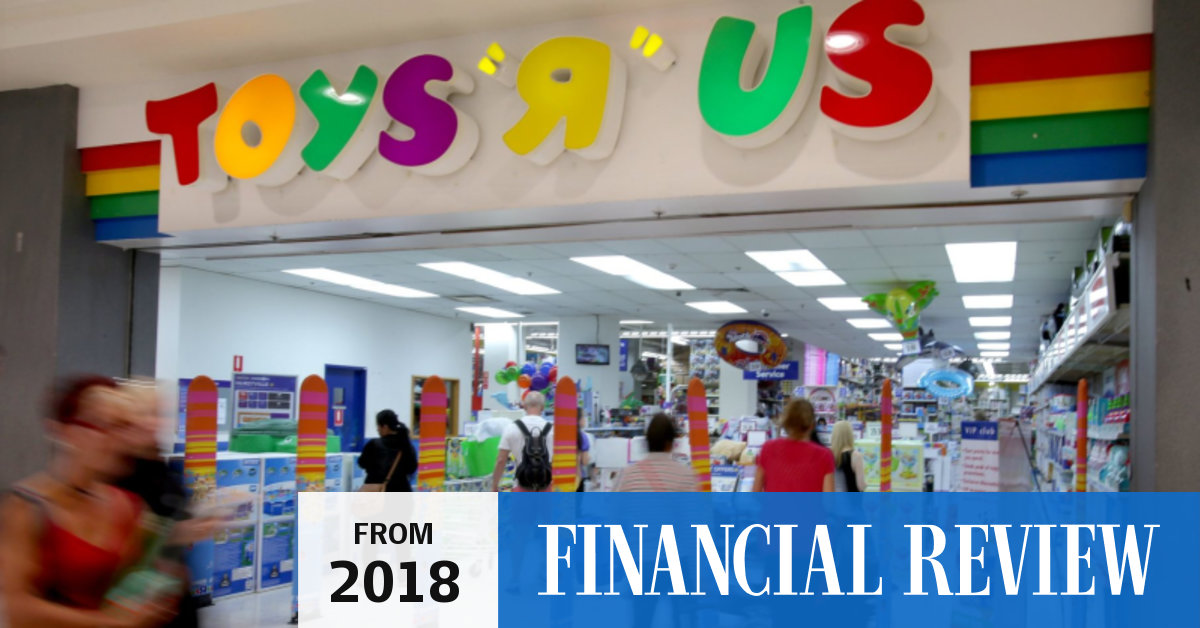 REIT exposure to Toys 'R' Us is minor, but shares slip anew