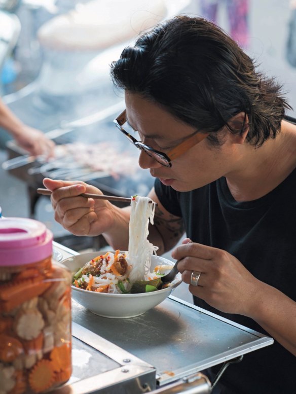 Luke Nguyen loves getting around Ho Chi Minh City's street food stalls.
