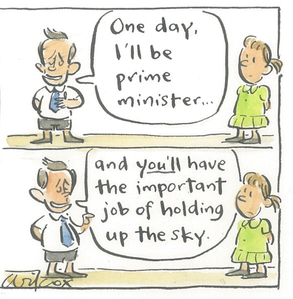 <i>Illustration by Cathy Wilcox</i>