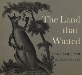 Some of Forbes' favourite designs are history books, including <i>The Land That Waited</I>.