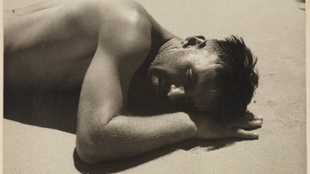 Max Dupain's iconic beach images such as Harold Salvage Sunbaking 1937, epitomised a sort of national ideal.