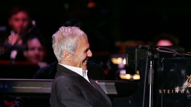 Burt Bacharach performing with the Sydney Symphony orchestra.